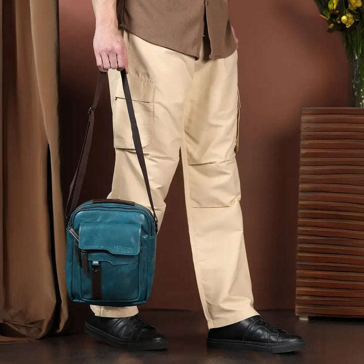 timeless-alpha-messenger-bag-teal-blue-back-view