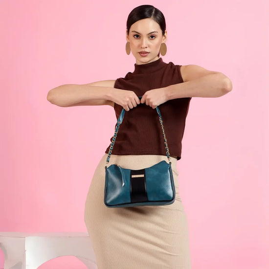 Timeless-Glam-Evening-Bag-White-Stylish-Front-View