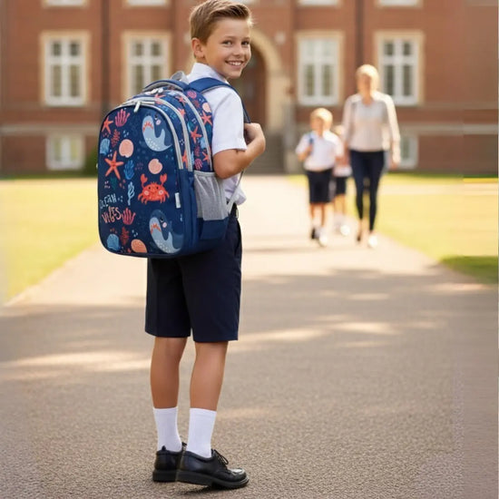 Everyday Essentials Elementary School Bag - Ocean Vibes
