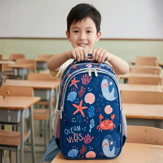 Everyday Essentials Elementary School Bag - Ocean Vibes