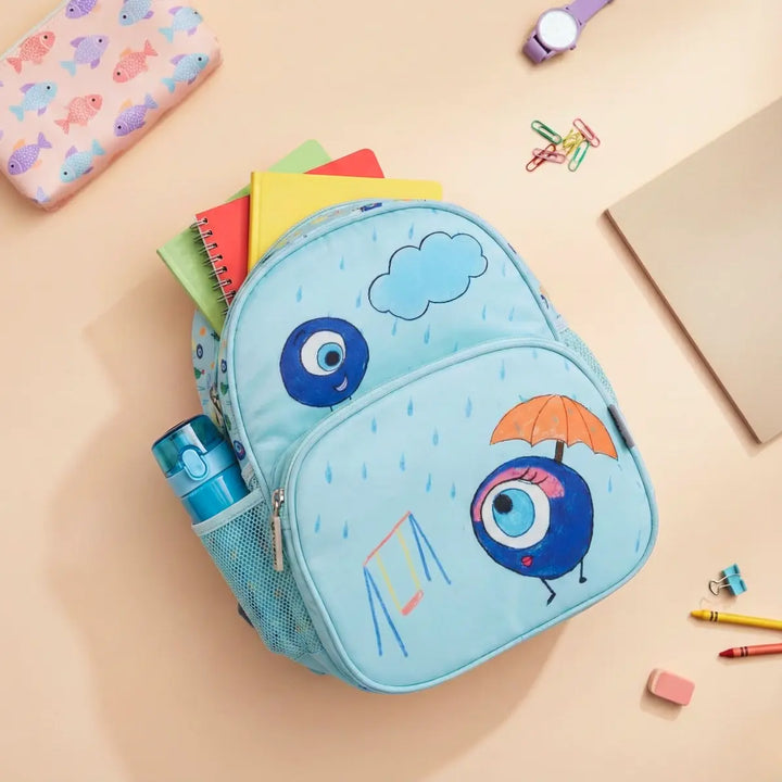 Everyday Essentials Pre School Bag - Evil Eye Blue