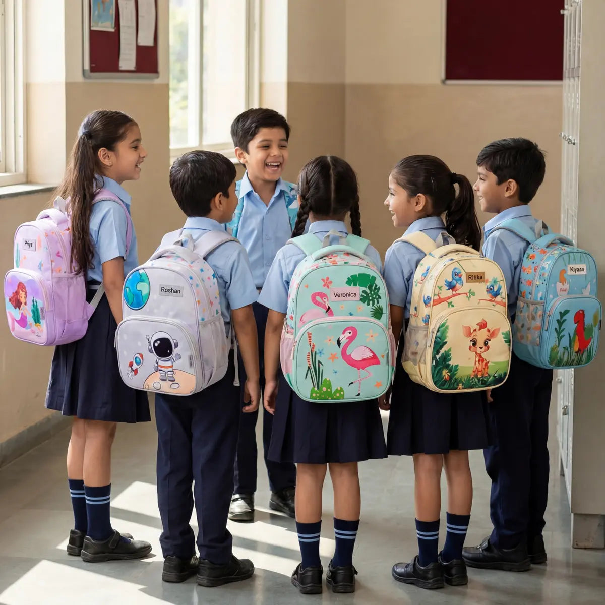 Everyday Essentials Pre School Bag - Safari Jungle