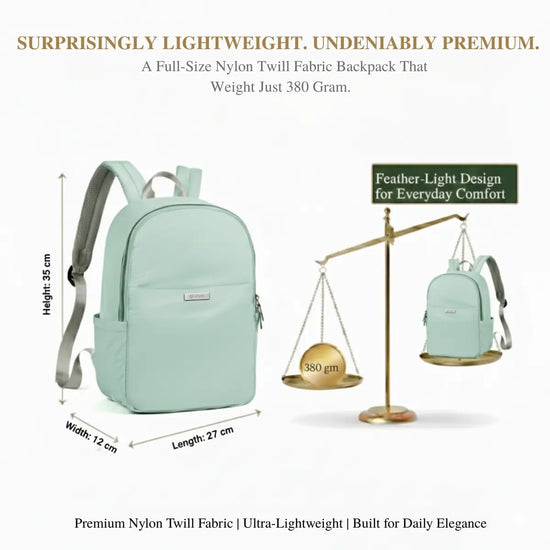 Everyday Essentials Women Backpack - Turquoise