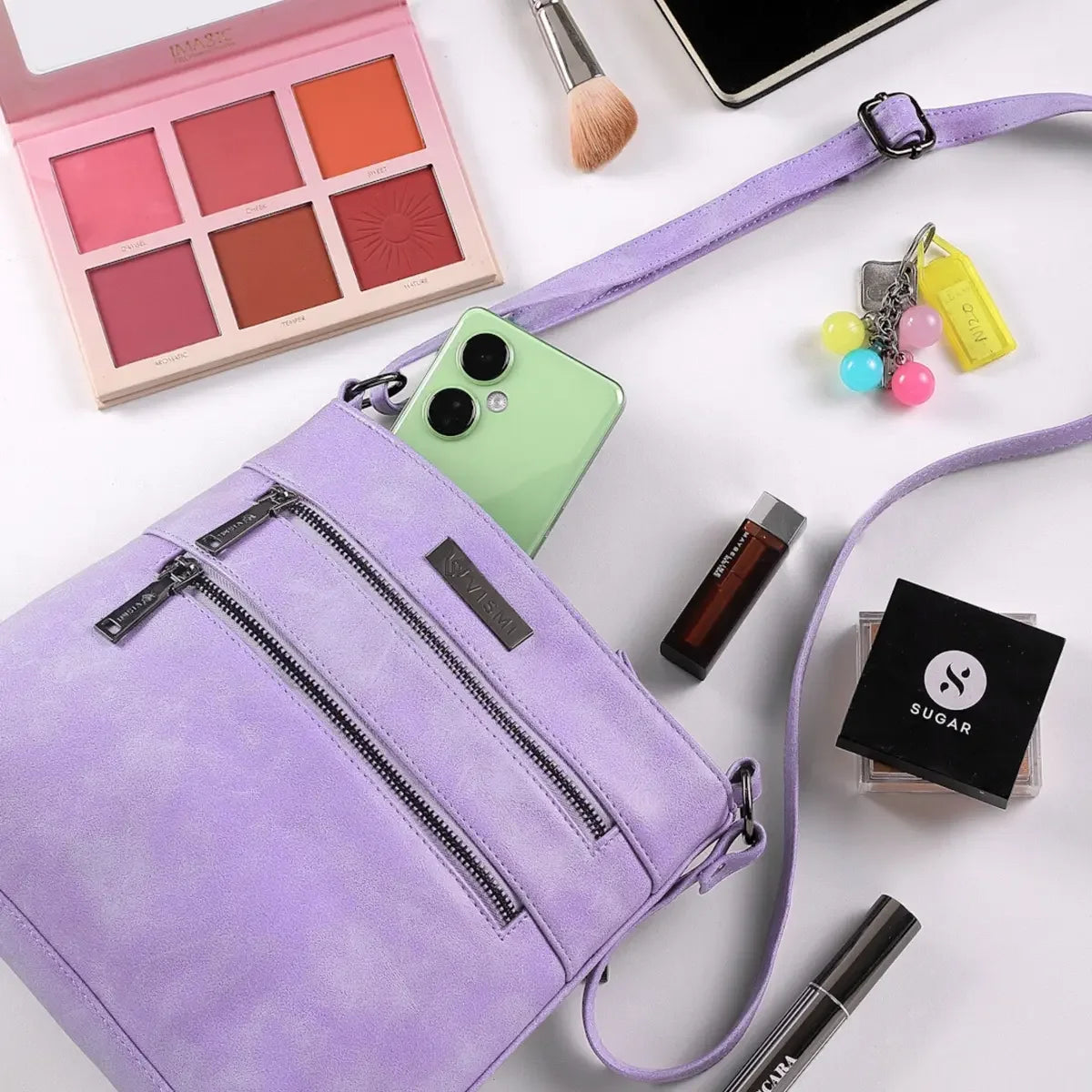 timeless-versa-women-sling-bag-lavender-back-view