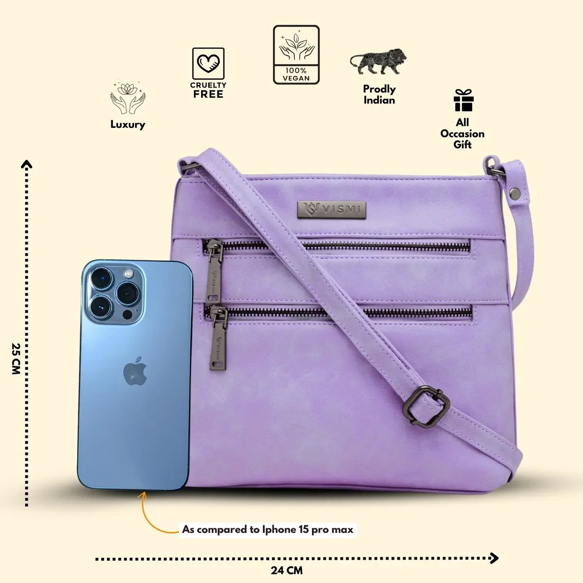 timeless-versa-women-sling-bag-lavender-with-strap