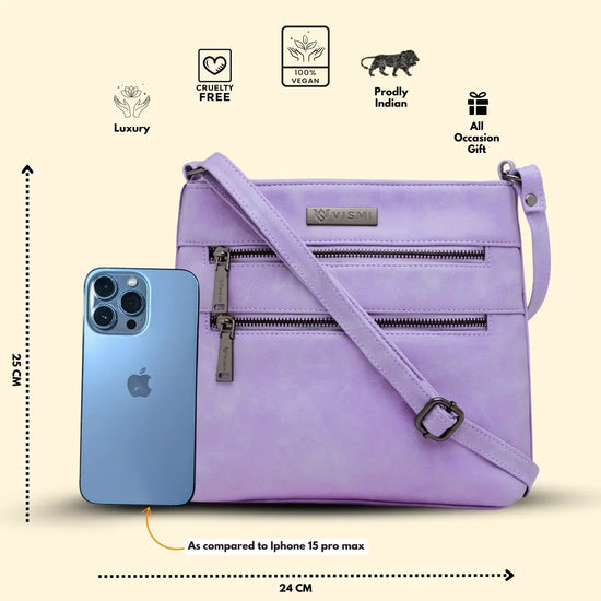 timeless-versa-women-sling-bag-lavender-with-strap