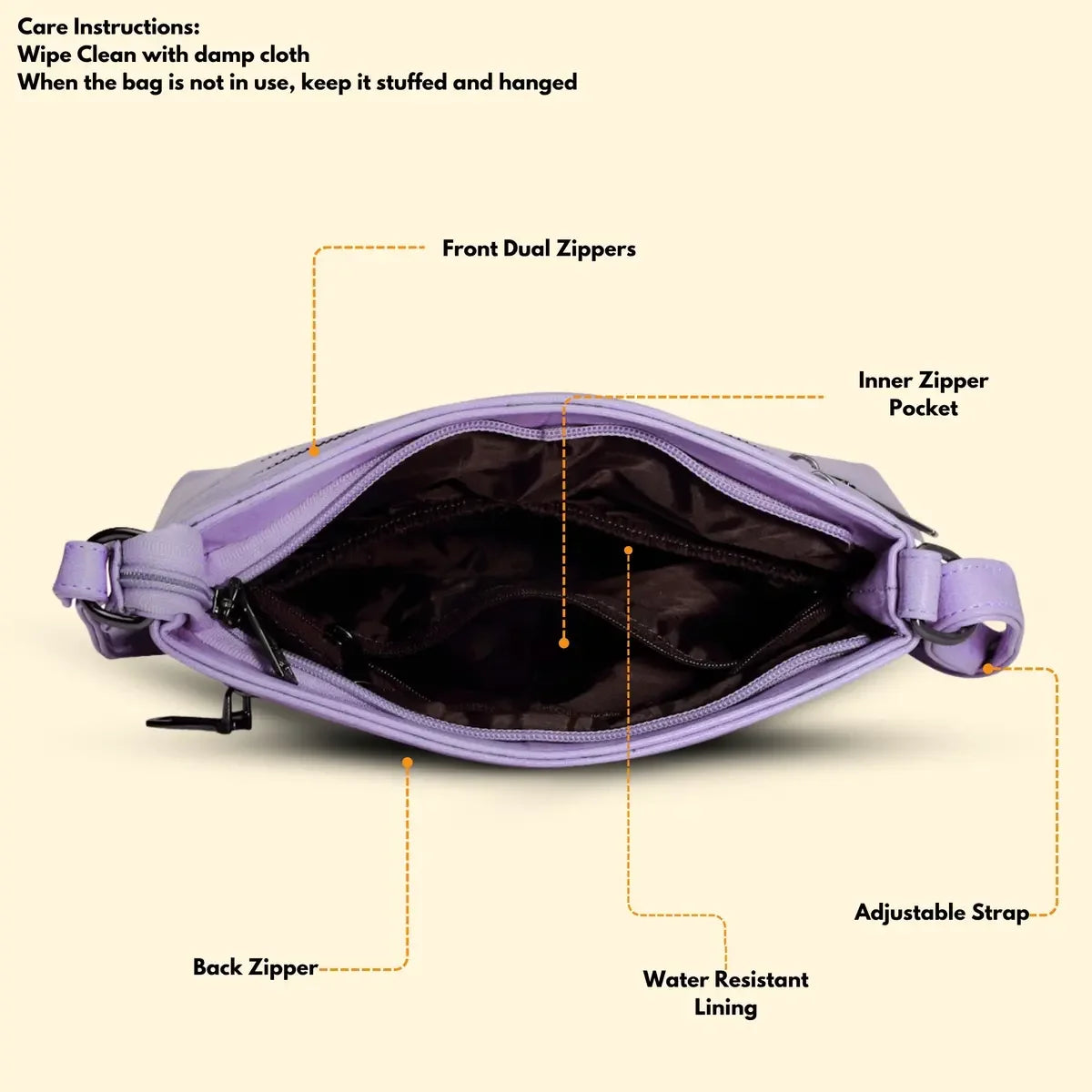 timeless-versa-women-sling-bag-lavender-top-zipper