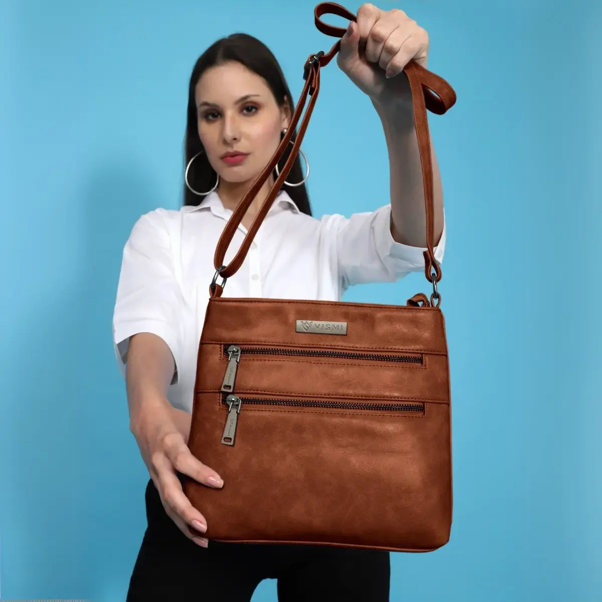 Timeless Versa Women's Sling Bag - Tan