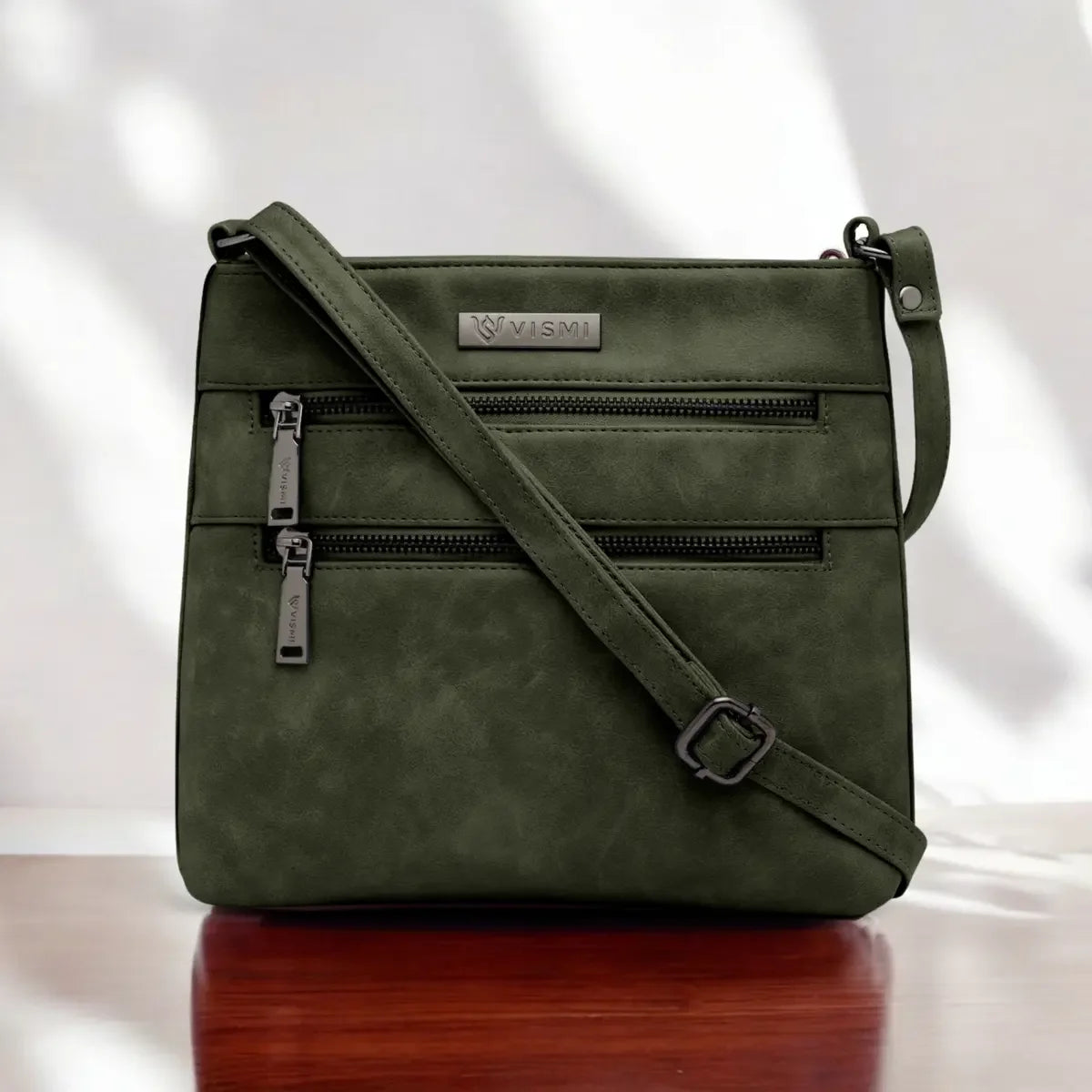Timeless Versa Women's Sling Bag - Olive Green