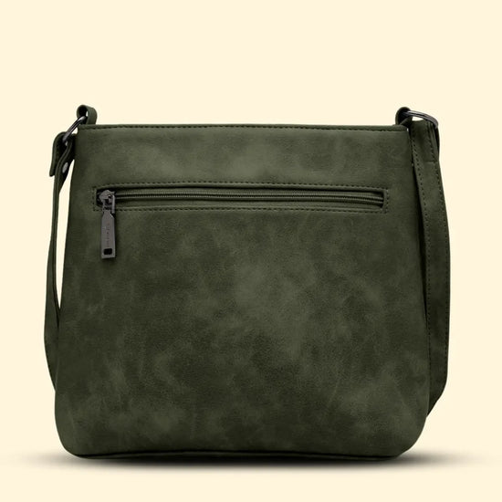 Timeless Versa Women's Sling Bag - Olive Green