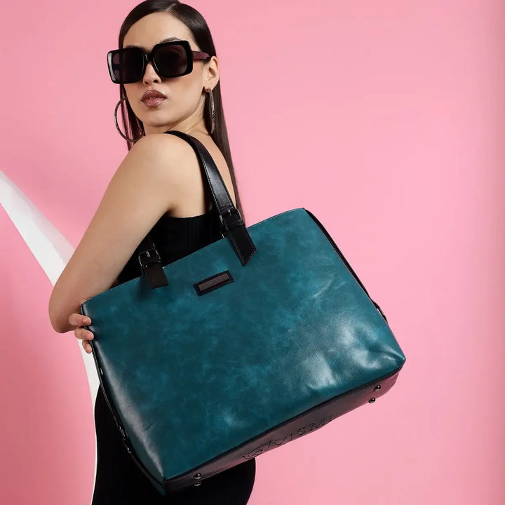 teal-blue-work-tote-bag-for-women